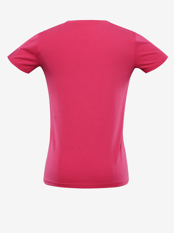 NAX Sötét rózsaszín női basic póló NAX DELENA