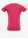 NAX Sötét rózsaszín női basic póló NAX DELENA