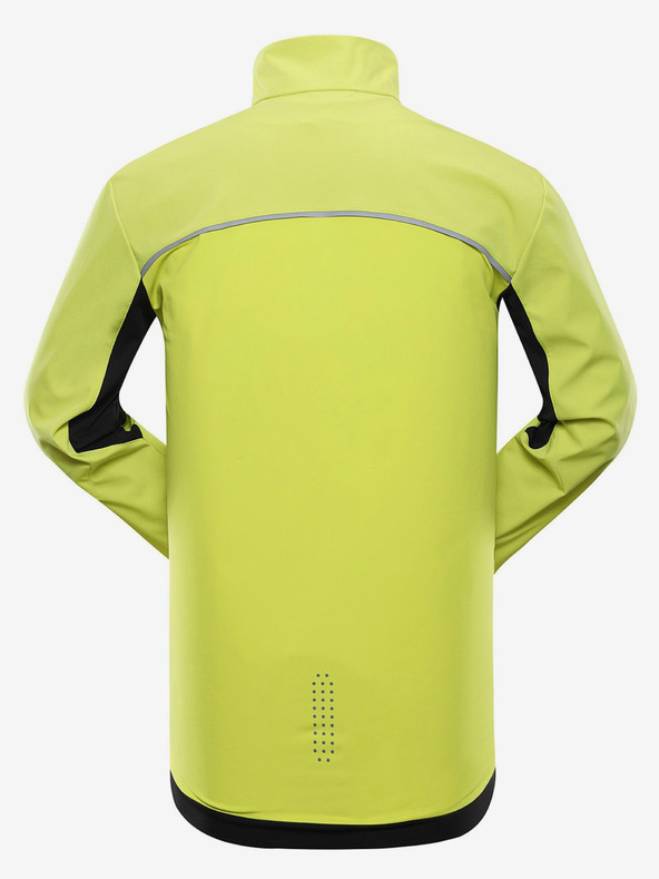 ALPINE PRO Neonzöld férfi ALPINE PRO Geroc softshell kabát
