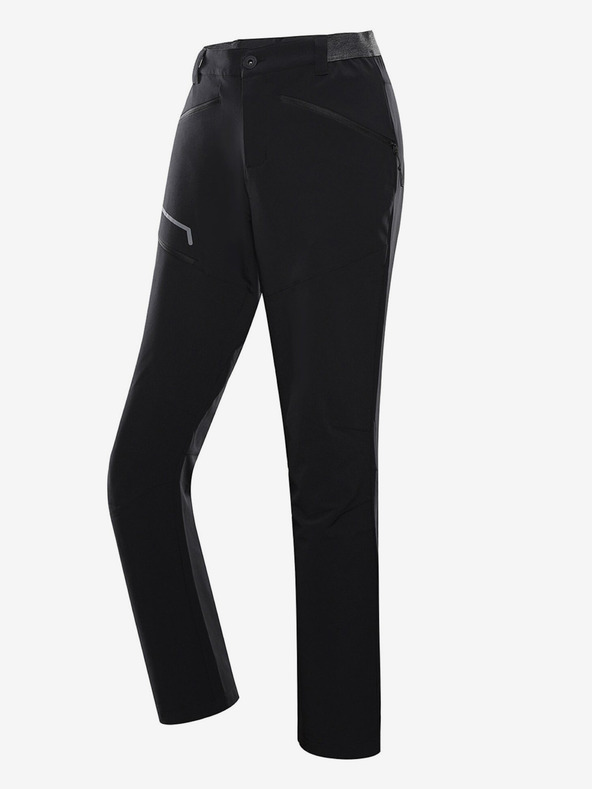 ALPINE PRO Fekete férfi szabadtéri nadrág ALPINE PRO Ramel