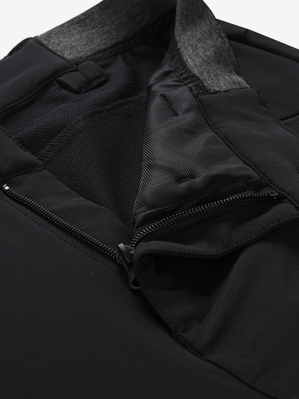 ALPINE PRO Fekete férfi szabadtéri nadrág ALPINE PRO Ramel