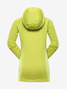 ALPINE PRO Neonzöld gyerek funkcionális pulóver ALPINE PRO Gorfo