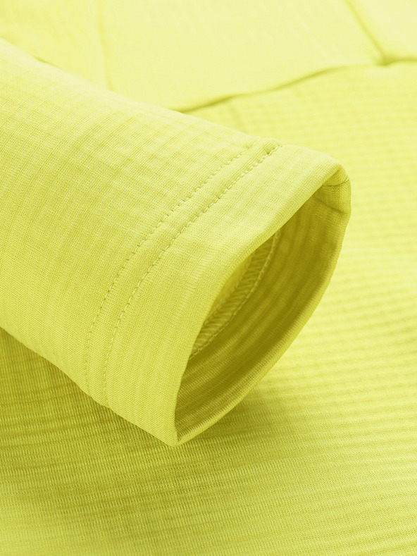 ALPINE PRO Neonzöld gyerek funkcionális pulóver ALPINE PRO Gorfo