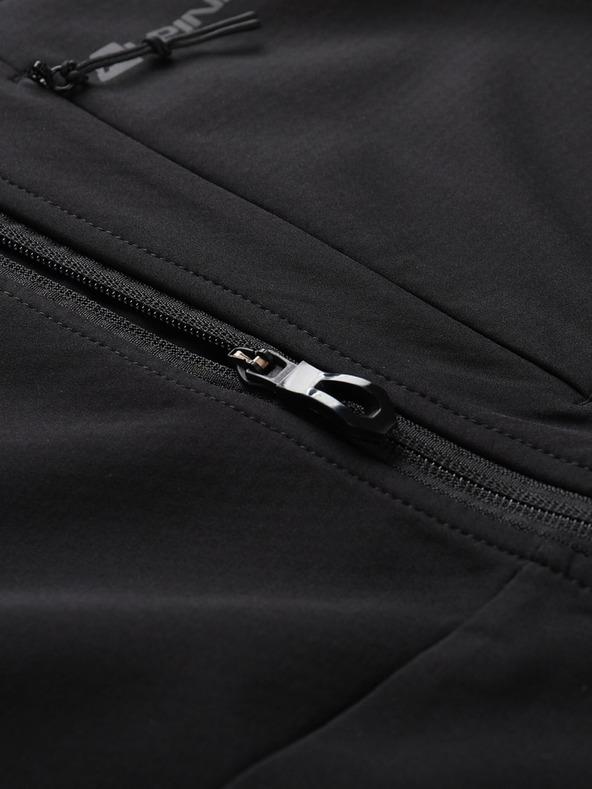 ALPINE PRO Fekete férfi softshell mellény ALPINE PRO WERS