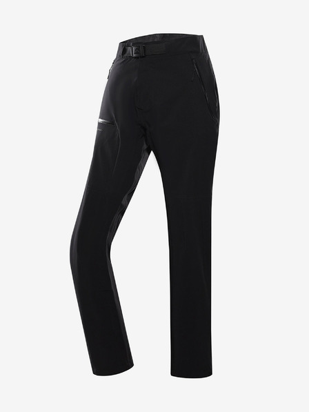 ALPINE PRO Fekete férfi outdoor nadrág membránnal ALPINE PRO Zoner