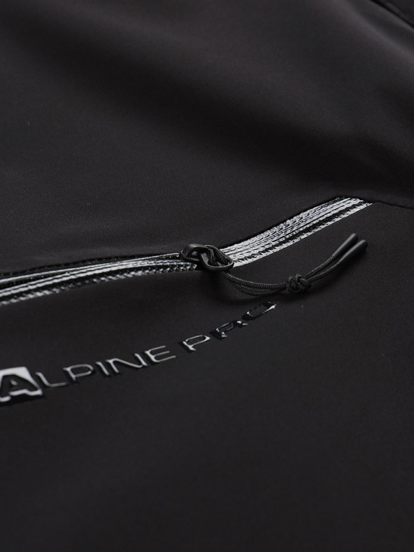ALPINE PRO Fekete férfi outdoor nadrág membránnal ALPINE PRO Zoner