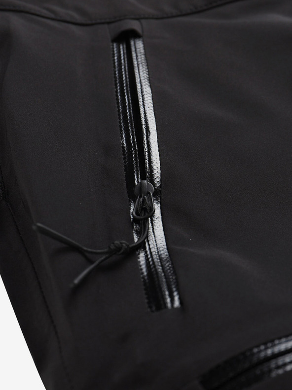 ALPINE PRO Fekete férfi outdoor nadrág membránnal ALPINE PRO Zoner
