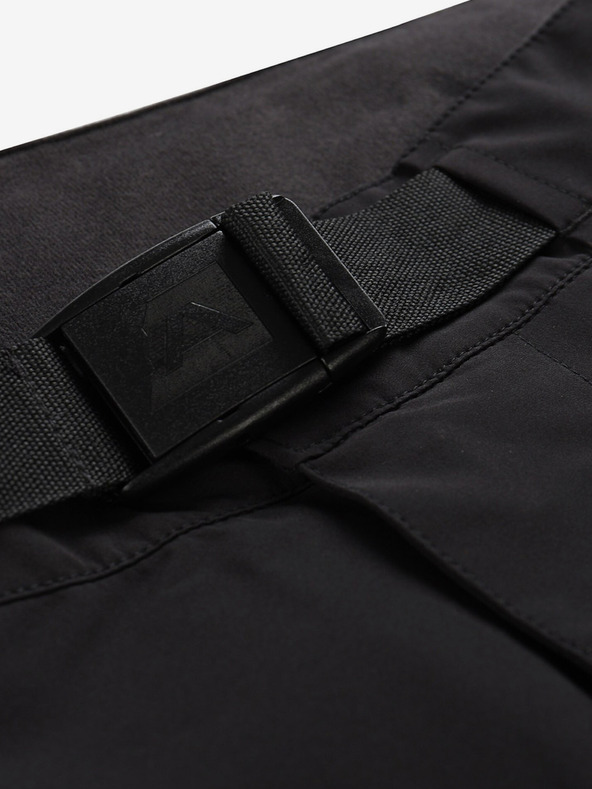 ALPINE PRO Fekete férfi outdoor nadrág membránnal ALPINE PRO Zoner