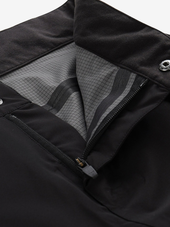 ALPINE PRO Fekete férfi outdoor nadrág membránnal ALPINE PRO Zoner