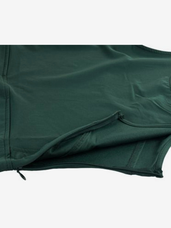 ALPINE PRO Sötétzöld női ALPINE PRO Vilema ruha