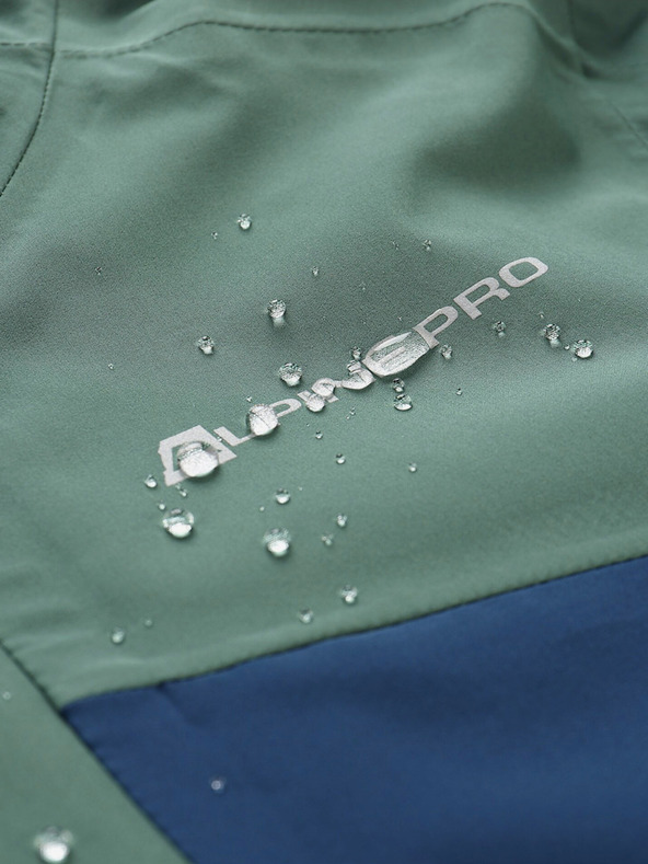 ALPINE PRO Zöld fiú sportdzseki ALPINE PRO Goro