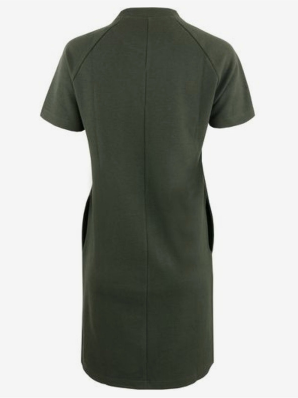 ALPINE PRO Sötétzöld női ruha ALPINE PRO Langa