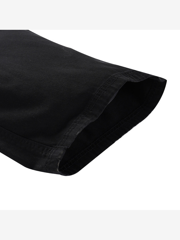 NAX Fekete női széles cargo nadrág NAX Serda