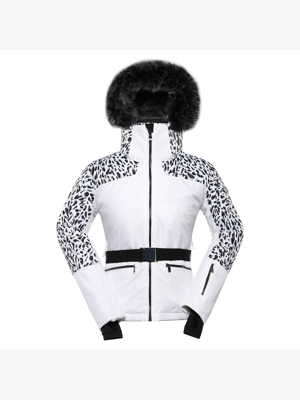 ALPINE PRO Női sí kabát ptx membránnal ALPINE PRO OLADA fehér pb