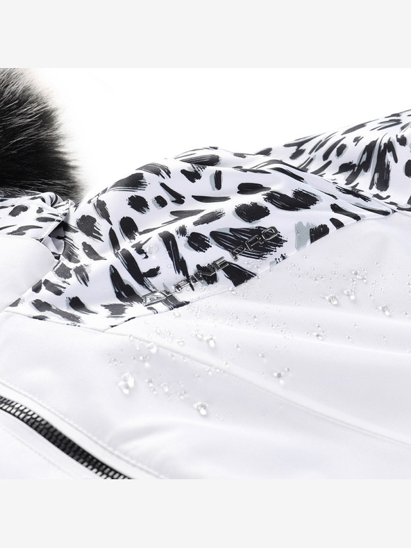 ALPINE PRO Női sí kabát ptx membránnal ALPINE PRO OLADA fehér pb