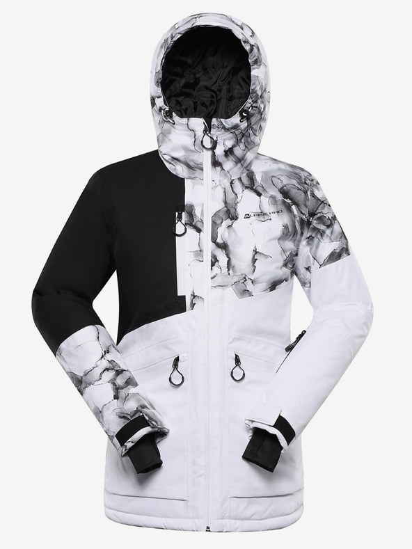 ALPINE PRO Női sí dzseki ptx membránnal ALPINE PRO UZERA fehér pb