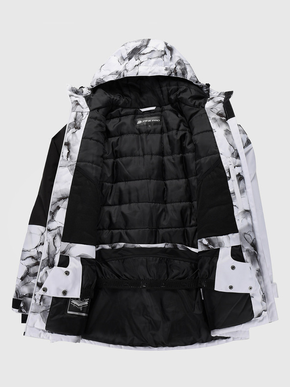 ALPINE PRO Női sí dzseki ptx membránnal ALPINE PRO UZERA fehér pb