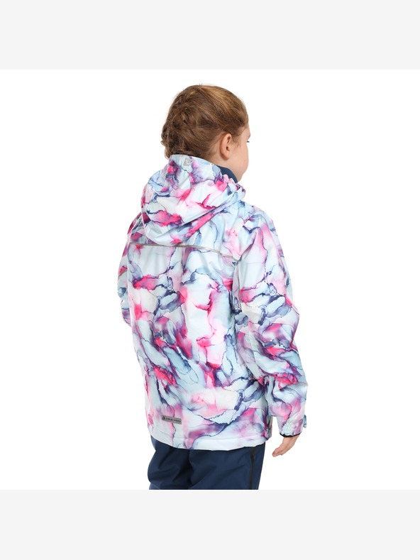 ALPINE PRO Gyerek sí dzseki ptx membránnal ALPINE PRO EDERO akvamarin változat pb