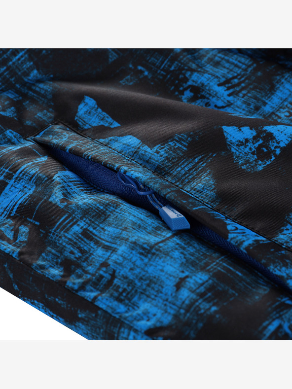 ALPINE PRO Gyerek sí dzseki ptx membránnal ALPINE PRO EDERO elektromos kék limonádé változat pa