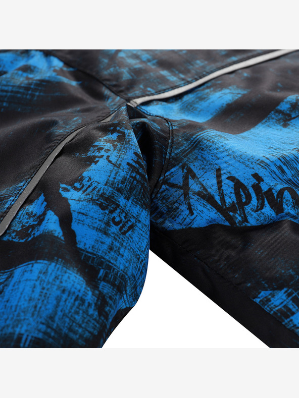 ALPINE PRO Gyerek sí dzseki ptx membránnal ALPINE PRO EDERO elektromos kék limonádé változat pa