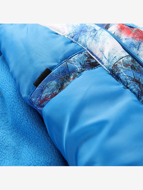 ALPINE PRO Gyermek sí dzseki ptx hó membránnal ALPINE PRO KIWERO kék aster változat pb