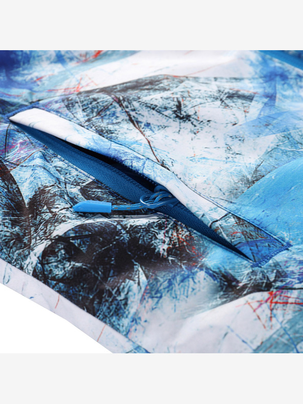 ALPINE PRO Gyermek sí dzseki ptx hó membránnal ALPINE PRO KIWERO kék aster változat pb