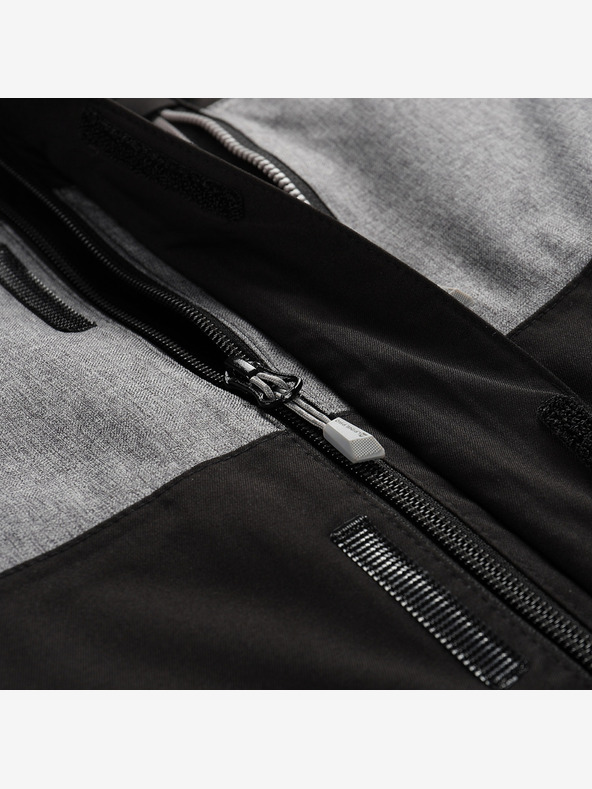 ALPINE PRO Gyermek sí dzseki ptx hó membránnal ALPINE PRO COMEDO fekete