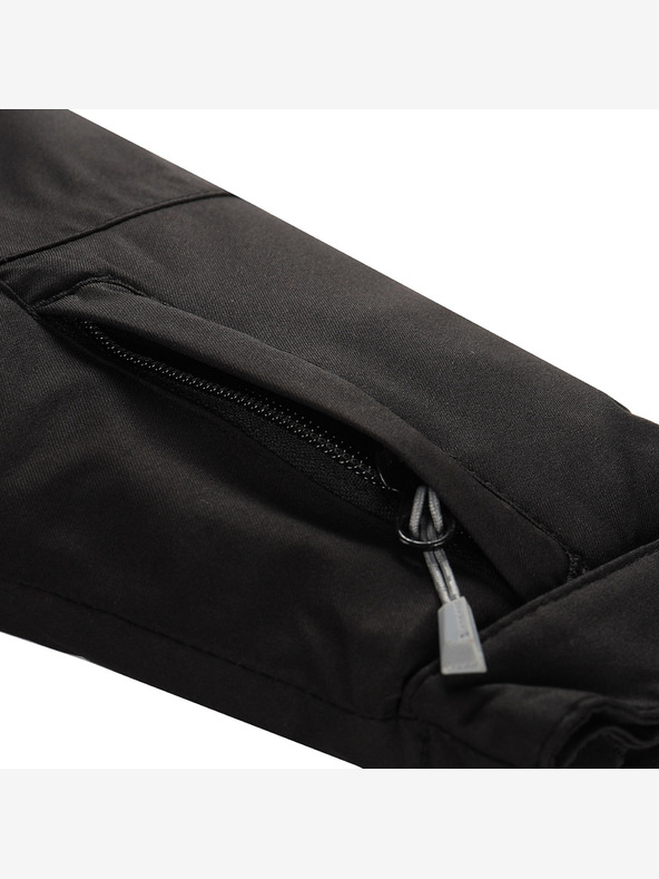 ALPINE PRO Gyermek sí dzseki ptx hó membránnal ALPINE PRO COMEDO fekete