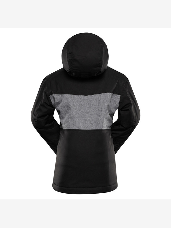 ALPINE PRO Gyermek sí dzseki ptx hó membránnal ALPINE PRO COMEDO fekete