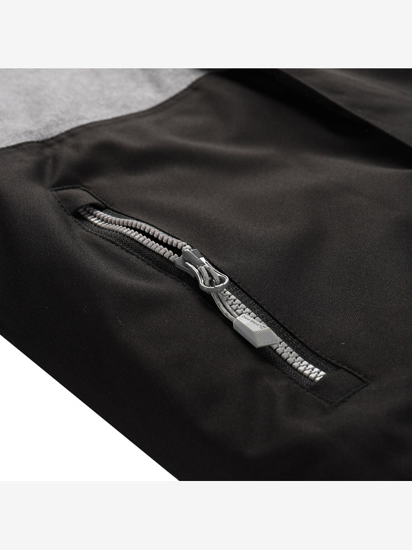 ALPINE PRO Gyermek sí dzseki ptx hó membránnal ALPINE PRO COMEDO fekete