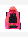 ALPINE PRO Gyermek sí dzseki ptx membránnal ALPINE PRO MELEFO diva rózsaszínű