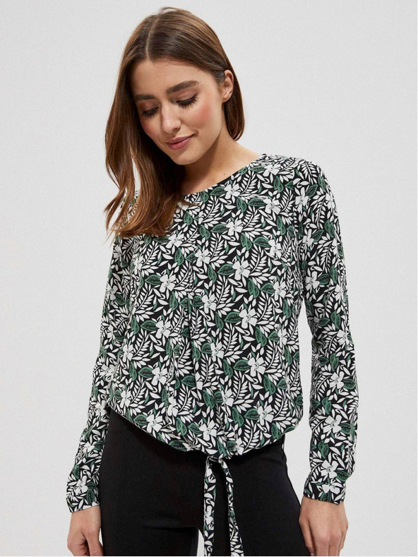 Moodo Egyszínű viszkóz póló Moodo