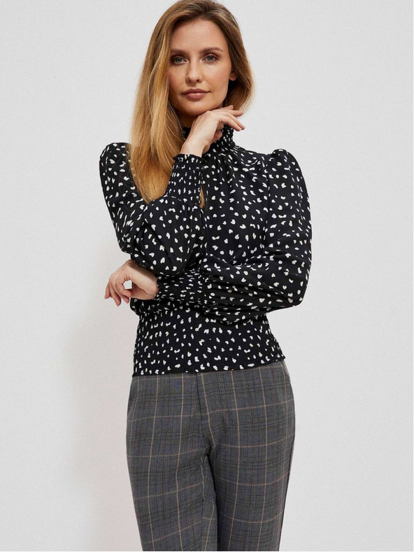 Moodo Fekete női kötött ruha Moodo