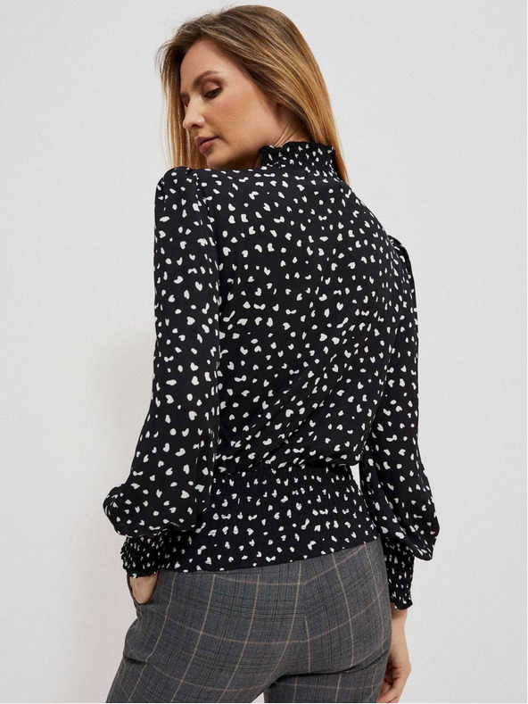 Moodo Fekete női kötött ruha Moodo