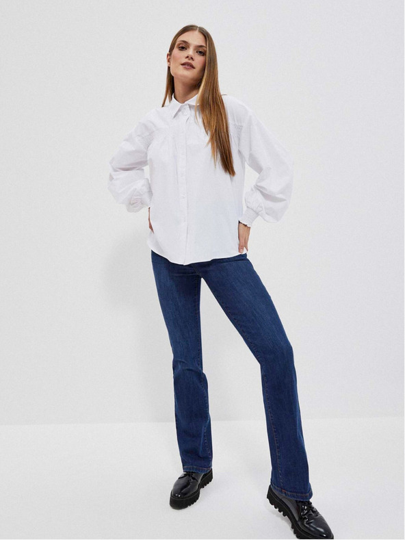 Moodo Fehér női blúz Moodo