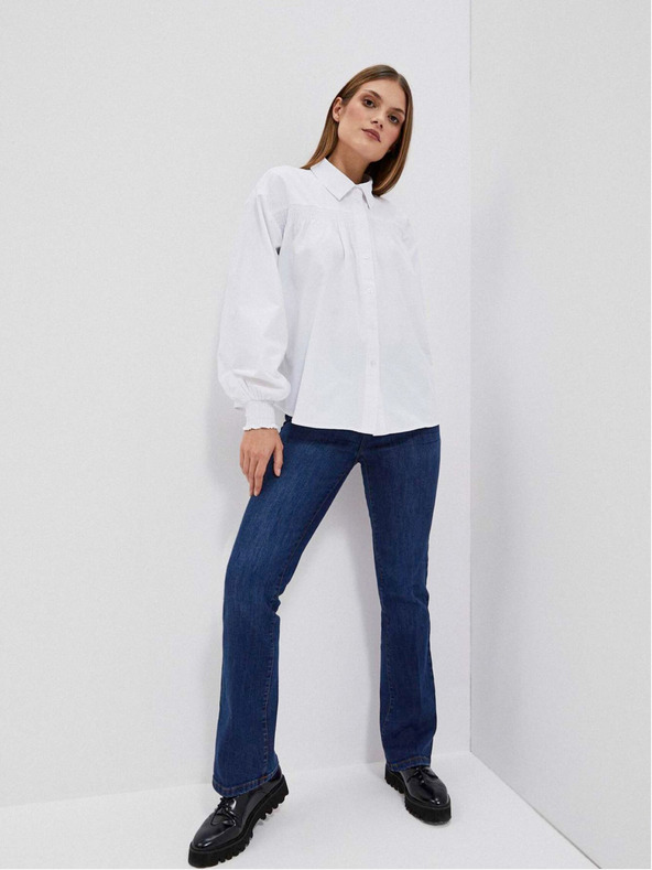 Moodo Fehér női blúz Moodo