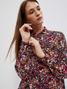 Moodo Rózsaszín és fekete női mintás ing Moodo
