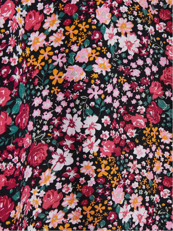 Moodo Rózsaszín és fekete női mintás ing Moodo