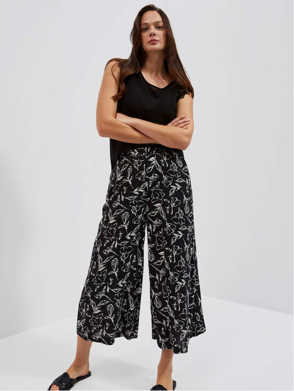 Moodo Fekete női hosszú ing Moodo