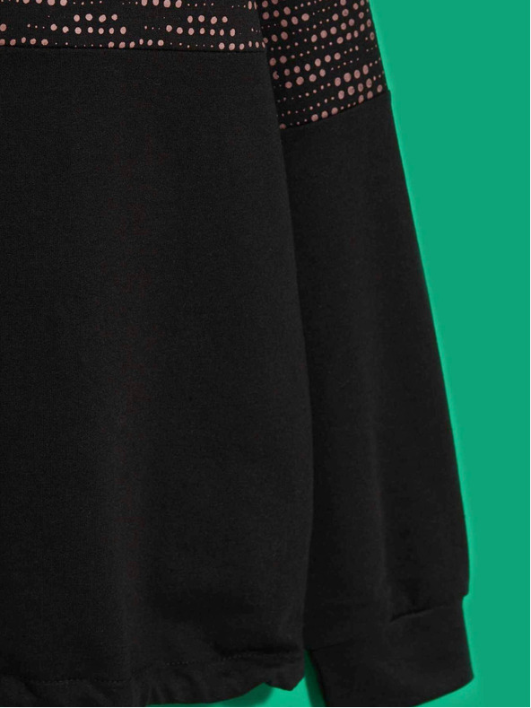 Moodo Fekete női pulóver Moodo