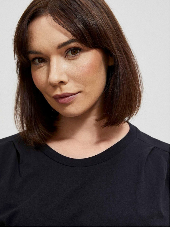 Moodo Fekete női hosszú ing Moodo