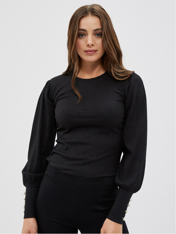 Moodo Fekete női blúz Moodo