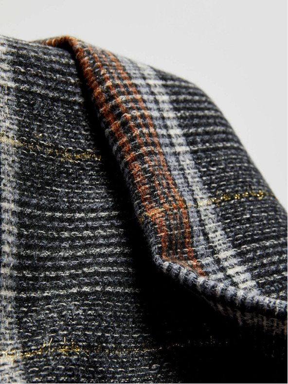 Moodo Fekete kockás sál Moodo