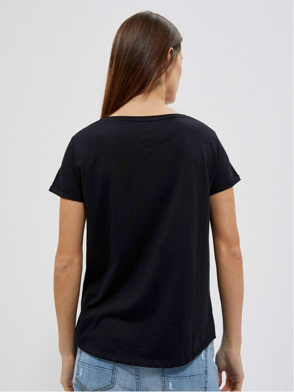 Moodo Fekete női hosszú ing Moodo