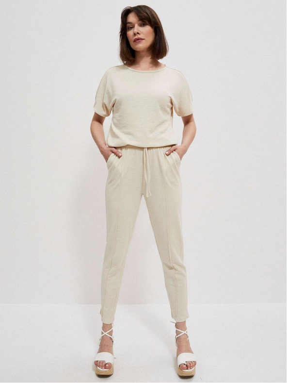 Moodo Bézs női pulóver Moodo