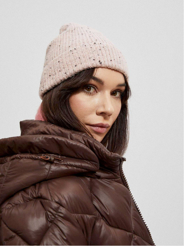 Moodo Barna női steppelt kabát Moodo