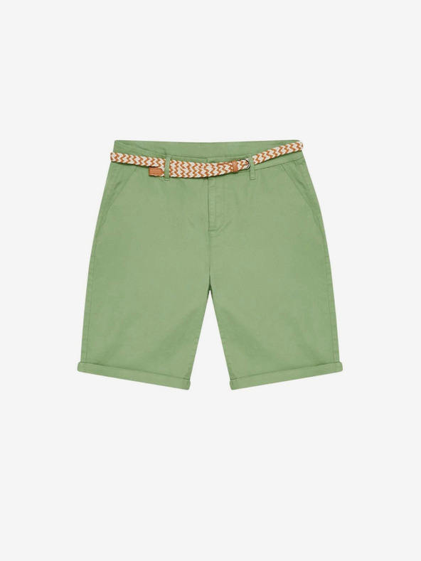 Moodo Zöld női chino rövidnadrág Moodo