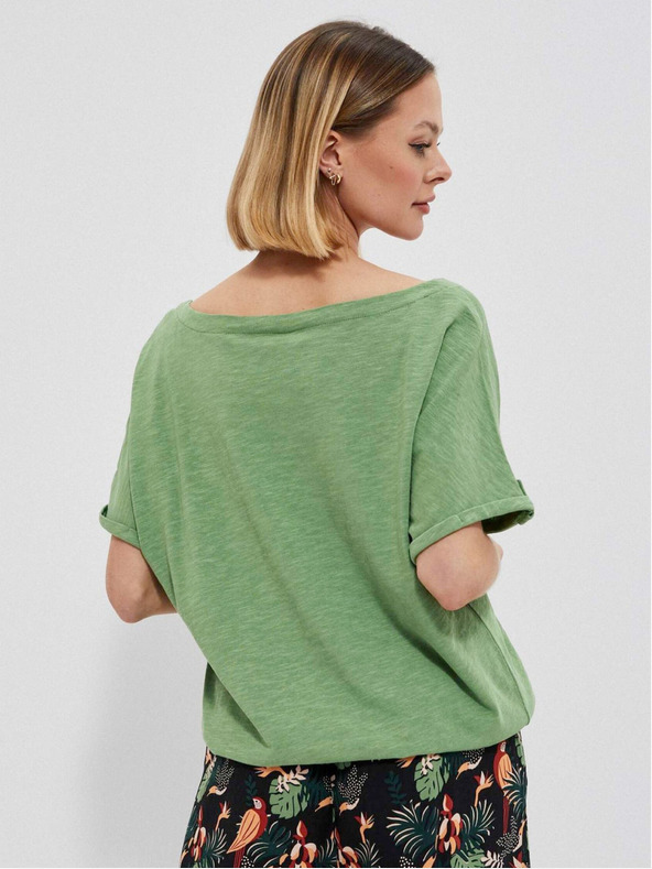 Moodo Zöld női chino ing Moodo