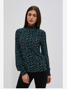 Moodo Zöld női mintás női blúz Moodo