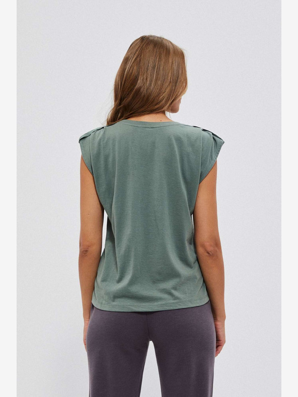 Moodo Zöld női chino ing Moodo